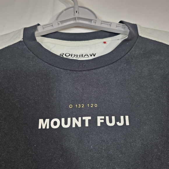 Once We Were Warriors Mount Fuji Long Sleeve Shirt japanese streetwear Katana - Picture 8 of 9